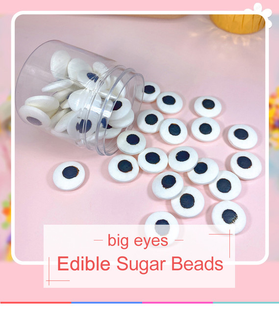 Edible Eyeball Shape Sprinkles Halloween Candy Cake Fondant Chocolate  Decoration Baking Eyeballs Sugar Beads Sugar Sprinkles